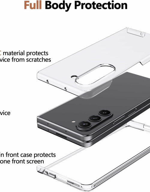 Load image into Gallery viewer, Clear Case Samsung Galaxy Z Fold 6 Ultra-thin Transparent Hard PC Cover
