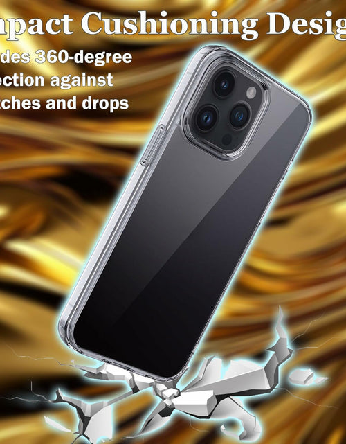 Load image into Gallery viewer, OLIVIC iPhone 15 Pro Max Case Ultra Clear Slim Shockproof Bumper Cover
