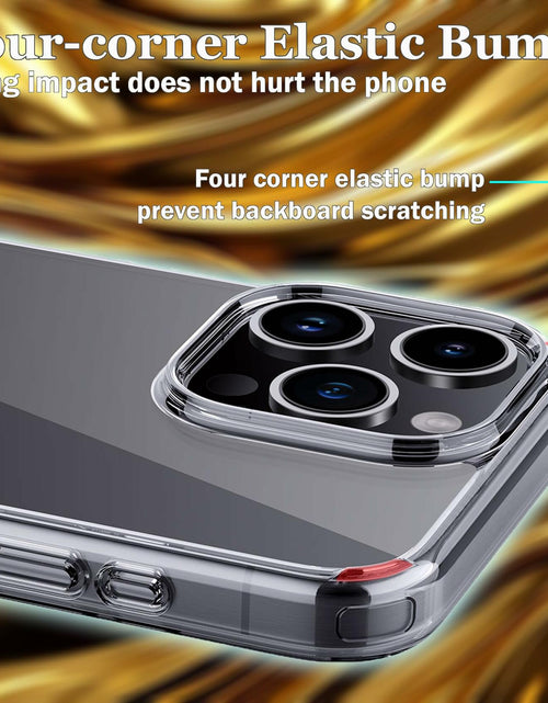Load image into Gallery viewer, OLIVIC iPhone 15 Pro Max Case Ultra Clear Slim Shockproof Bumper Cover
