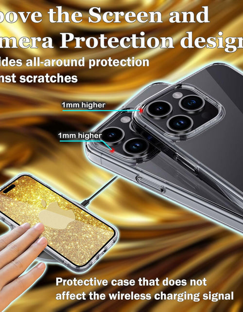 Load image into Gallery viewer, OLIVIC iPhone 15 Pro Max Case Ultra Clear Slim Shockproof Bumper Cover
