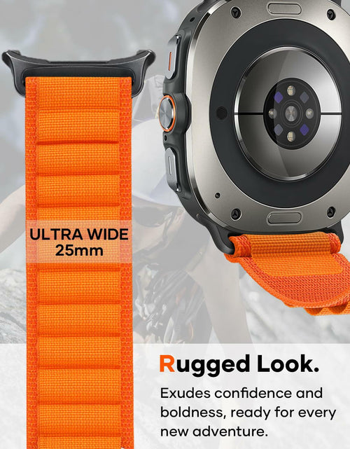 Load image into Gallery viewer, Nathlafu Galaxy Watch Ultra 47mm Band Rugged Alpine Loop Sport Strap
