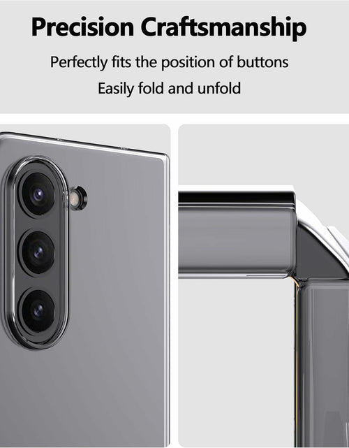 Load image into Gallery viewer, Clear Case Samsung Galaxy Z Fold 6 Ultra-thin Transparent Hard PC Cover
