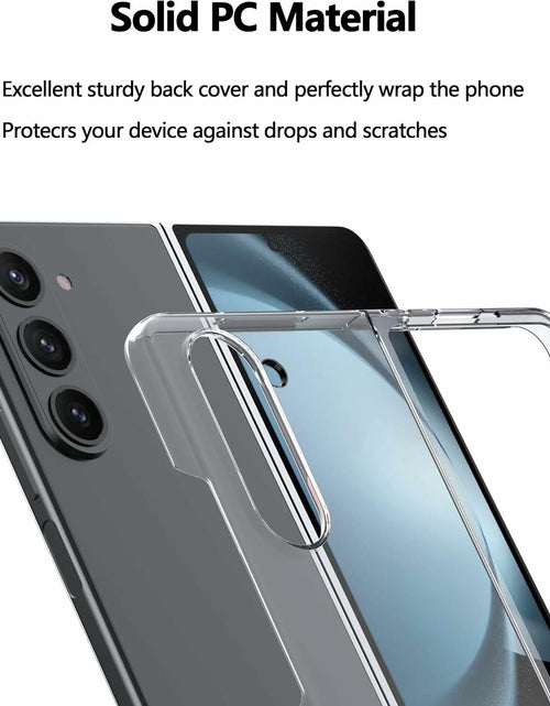 Load image into Gallery viewer, Clear Case Samsung Galaxy Z Fold 6 Ultra-thin Transparent Hard PC Cover
