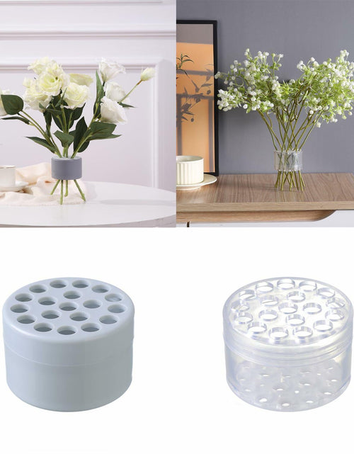 Load image into Gallery viewer, Spiral Ikebana Stem Holder Set S+L Green 2Pcs Flower Arrangement Tools
