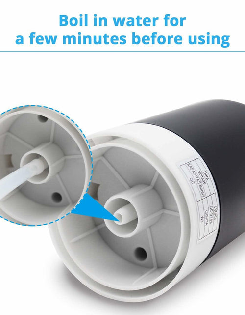 Load image into Gallery viewer, MJIYA 5 Gallon Automatic Water Dispenser USB Charging Switch Black
