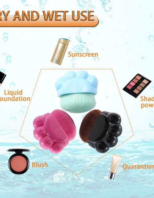 Load image into Gallery viewer, 3 Pack Sunscreen Applicator Brushes for Kids with Protective Caps - New
