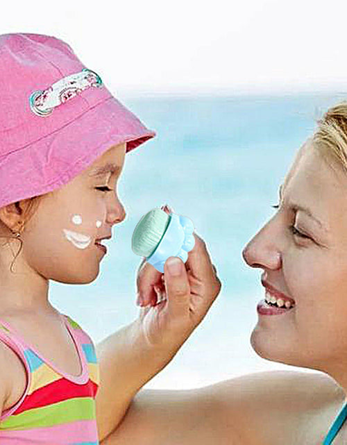 Load image into Gallery viewer, 3 Pack Sunscreen Applicator Brushes for Kids with Protective Caps - New

