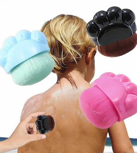 3 Pack Sunscreen Applicator Brushes for Kids with Protective Caps - New
