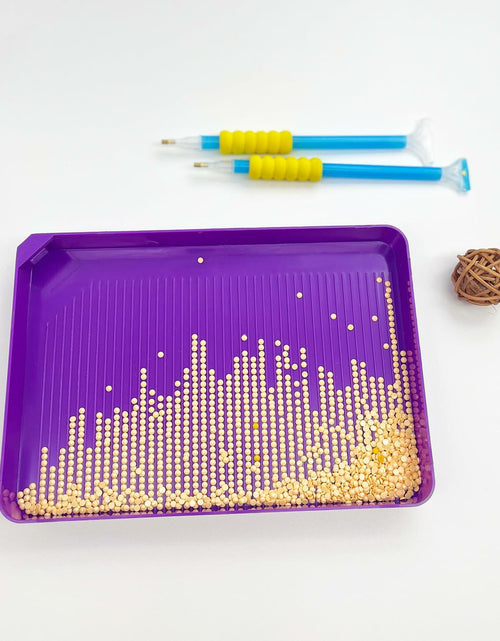 Load image into Gallery viewer, KTCLCATF 7PCS Diamond Art Tools Kit Green - Diamond Trays &amp; Glue Accessory
