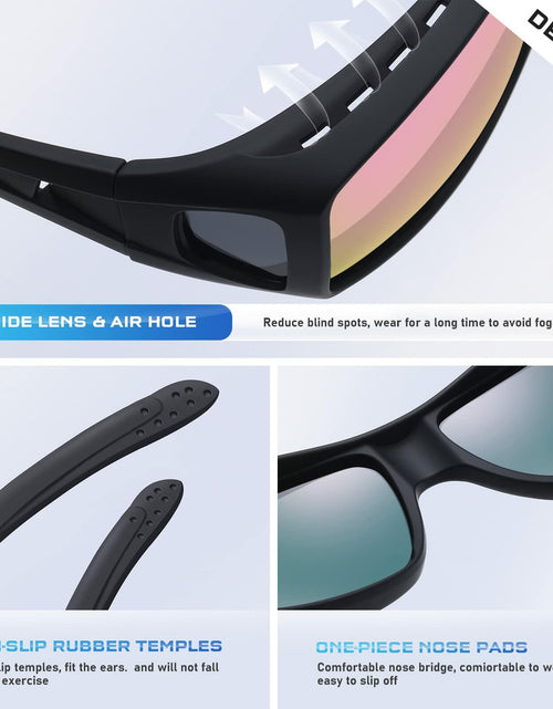 Load image into Gallery viewer, Tnnaiko Aviator Polarized Sunglasses for Men - UV Protection, Stylish
