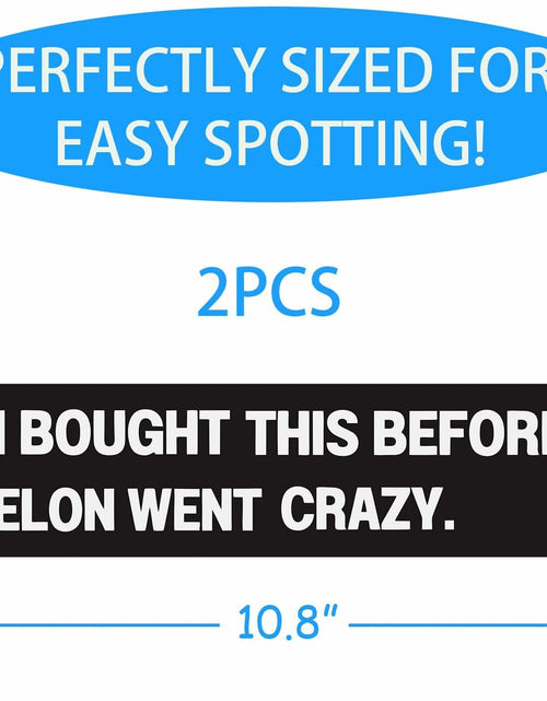 Load image into Gallery viewer, Generic Kamala Harris 2024 President Campaign Car Stickers 10 Pack Blue
