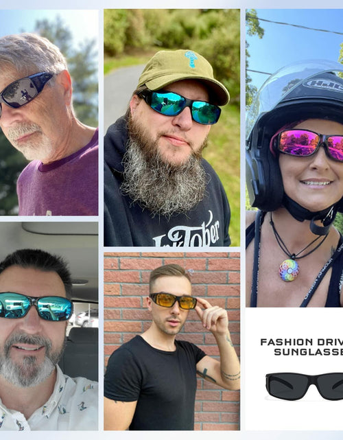 Load image into Gallery viewer, Tnnaiko Aviator Polarized Sunglasses for Men - UV Protection, Stylish
