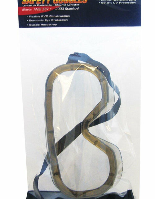 Load image into Gallery viewer, SAS Safety 5101 Standard Goggles Clear Lens Single or 3PC Pack
