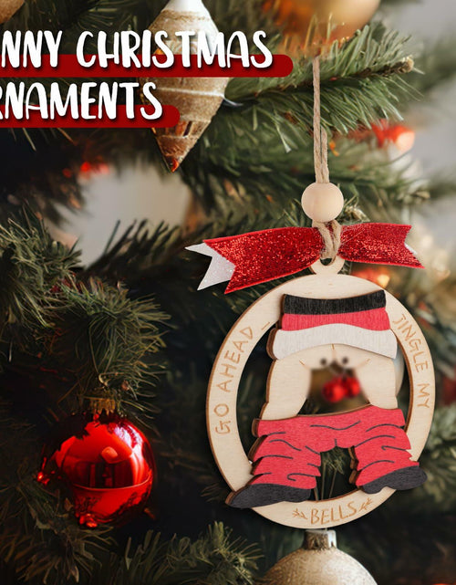 Load image into Gallery viewer, 2024 White Elephant Xmas Ornament, Funny Christmas Decoration, Stocking Stuffer
