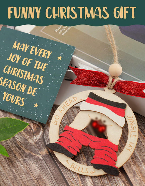 Load image into Gallery viewer, 2024 White Elephant Xmas Ornament, Funny Christmas Decoration, Stocking Stuffer
