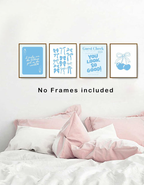 Load image into Gallery viewer, okaxscm Coastal Cowgirl Wall Art Set 4x 8x10 Unframed Posters Dorm Decor
