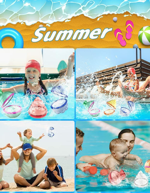 Load image into Gallery viewer, Reusable Silicone Water Balloons 6PCS Latex-Free Quick Fill Self Sealing
