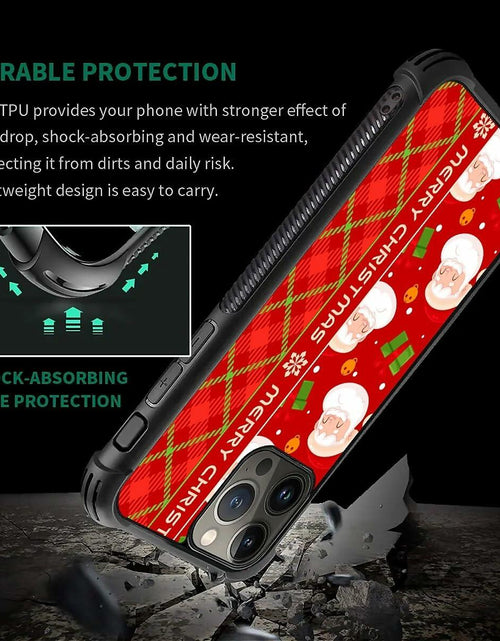 Load image into Gallery viewer, ZHEGAILIAN iPhone 15 Pro Max Case Military-Grade Shockproof Santa Claus
