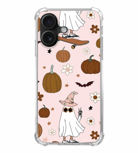 GialCenik iPhone 16 TPU Ghost Cowboy Phone Case - Black - New