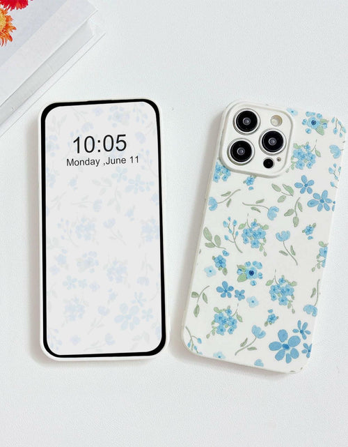 Load image into Gallery viewer, SPOBIT iPhone 15 Pro Max Case Floral Retro Oil Painting TPU Shockproof Cover
