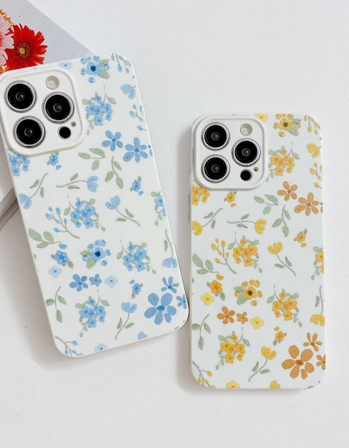 Load image into Gallery viewer, SPOBIT iPhone 15 Pro Max Case Floral Retro Oil Painting TPU Shockproof Cover
