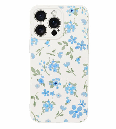 SPOBIT iPhone 15 Pro Max Case Floral Retro Oil Painting TPU Shockproof Cover