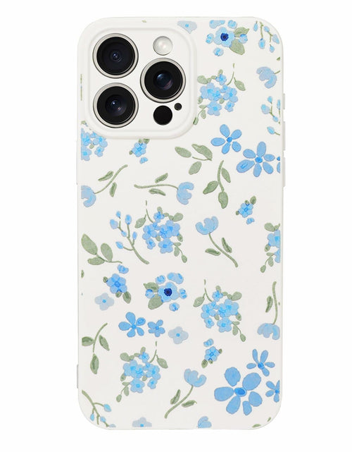 Load image into Gallery viewer, SPOBIT iPhone 15 Pro Max Case Floral Retro Oil Painting TPU Shockproof Cover
