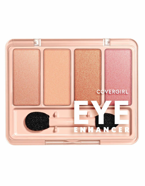 Load image into Gallery viewer, COVERGIRL Eye Enhancer Eyeshadow Quad Bellini Spritz Clean Vegan 0.19oz
