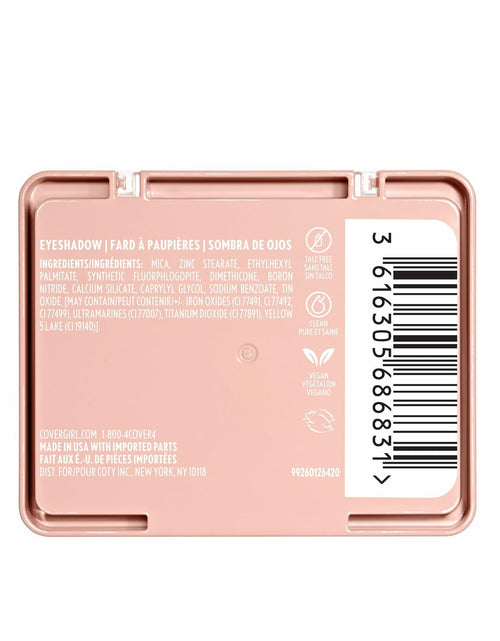 Load image into Gallery viewer, COVERGIRL Eye Enhancer Eyeshadow Quad Bellini Spritz Clean Vegan 0.19oz
