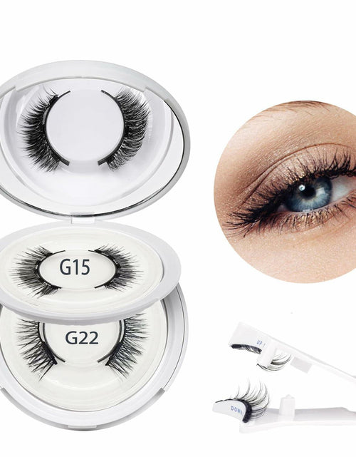 Load image into Gallery viewer, G17 Dual 3D Magnetic False Eyelashes Kit Reusable No Glue Extension
