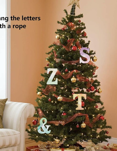Load image into Gallery viewer, YRONTY 4in White Wooden Letter U Unfinished DIY Crafts Decorative Alphabet
