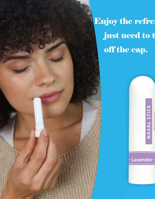 Load image into Gallery viewer, BestBy09/29 CHOVEMOAR Nasal Stick Inhaler Set of 4 Natural Mint Energy Boost
