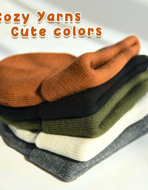 Load image into Gallery viewer, FURTALK Toddler Knit Beanie Hat Winter Kids 0-8 Years Warm Soft Cap
