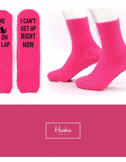 Load image into Gallery viewer, Huahui Cat Lover Socks Women Christmas Gift Novelty Cat Mom Animal Lovers

