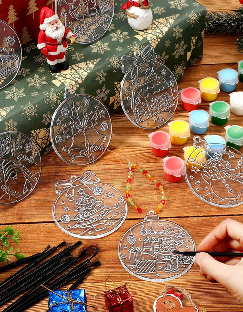 Load image into Gallery viewer, Capoda 36 Sets Christmas Suncatchers Ornaments DIY Art Elegant Decorations
