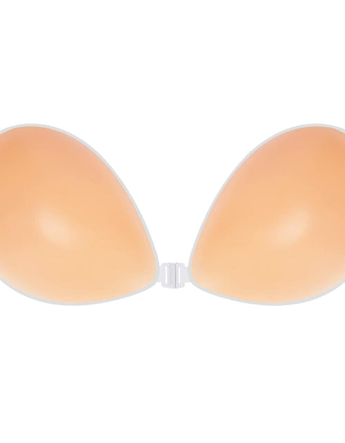 Load image into Gallery viewer, BoobyBear Sticky Bra Nude B Cup Strapless Backless Reusable Silicone Bra
