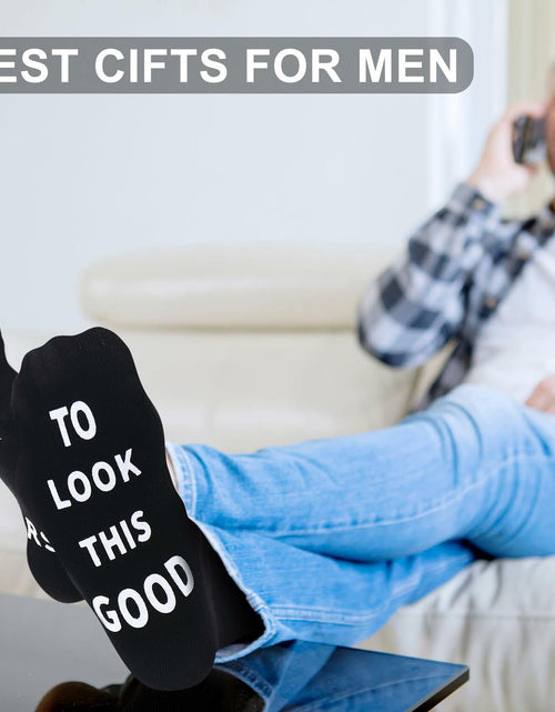 Load image into Gallery viewer, ZXGXLAW Funny Socks Birthday Gift for 50 Old Men Women Dad Mom  - Good 50
