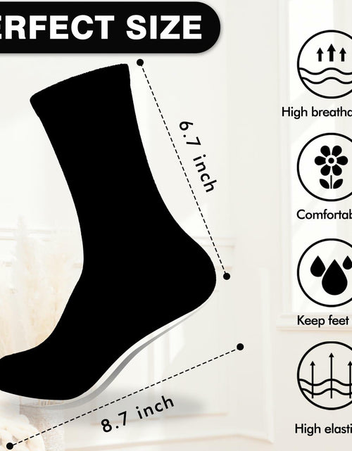 Load image into Gallery viewer, ZXGXLAW Funny Cat Dog Socks for Men Women One Size Comfortable Cute
