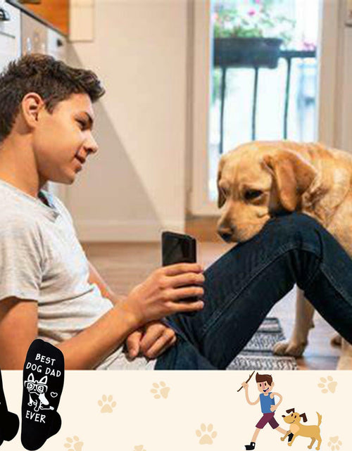 Load image into Gallery viewer, ZXGXLAW Funny Cat Dog Socks for Men Women One Size Comfortable Cute
