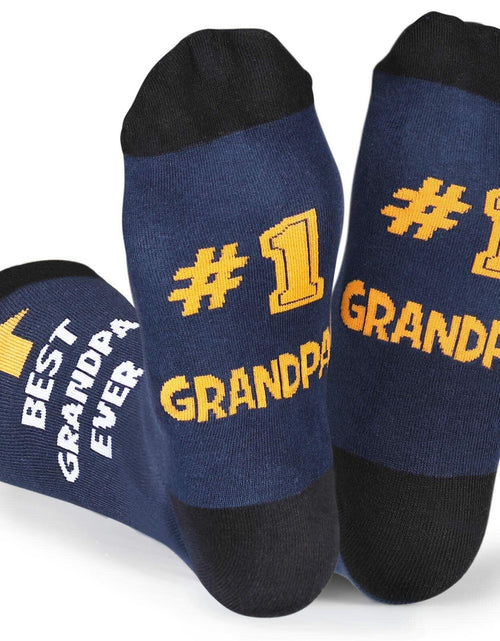 Load image into Gallery viewer, Veachog #1 Mom Socks Funny Gift from Son &amp; Daughter Best Mom Ever

