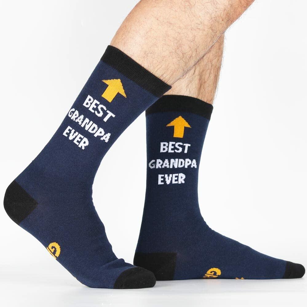 Veachog #1 Mom Socks Funny Gift from Son & Daughter Best Mom Ever