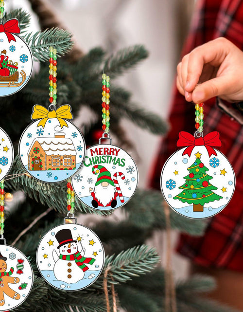 Load image into Gallery viewer, Capoda 36 Sets Christmas Suncatchers Ornaments DIY Art Elegant Decorations
