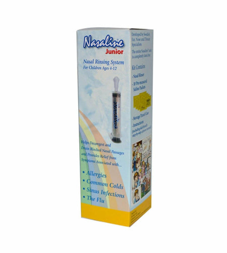 BestBy04/27 Squip Nasaline Junior Irrigator Kit Nasal Rinsing System 1 Kit