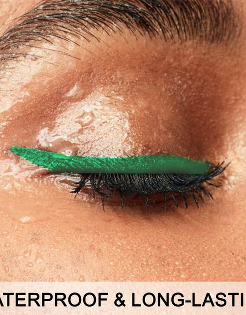 Load image into Gallery viewer, evpct 2Pc Waterproof Liquid Eyeliner Set Dark Green Long Lasting - New
