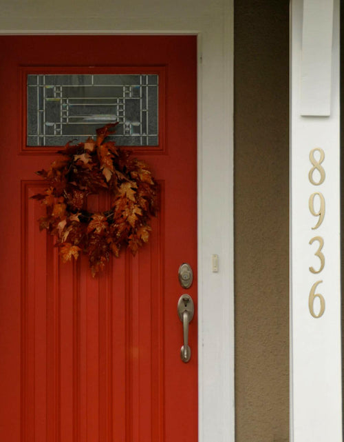 Load image into Gallery viewer, Whitehall Design-It House Number 2 Plaque – 4.75" Gold Finish
