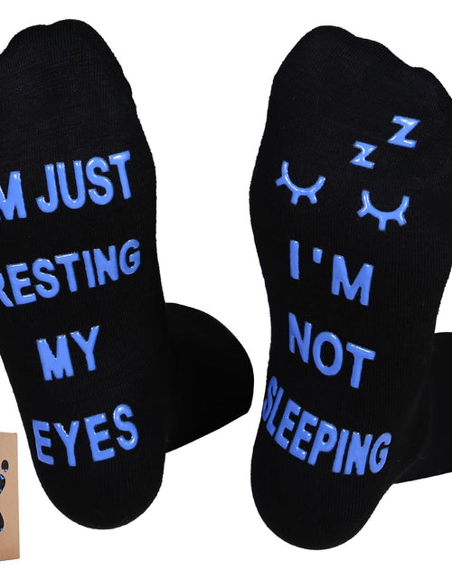 Load image into Gallery viewer, ZXGXLAW Men's Socks for Dad Grandpa Funny Gift Casual Crew Socks 1 Pair

