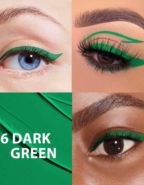Load image into Gallery viewer, evpct 2Pc Waterproof Liquid Eyeliner Set Dark Green Long Lasting - New
