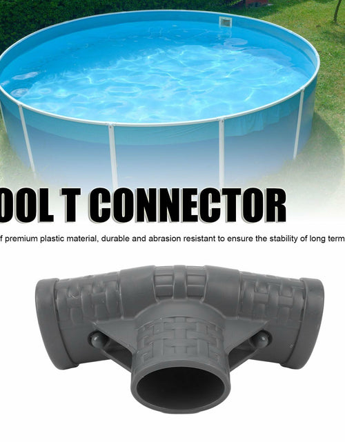 Load image into Gallery viewer, Pomya Pool T Connector Plastic Oval Replacement Joint Heavy Duty Secure Fit
