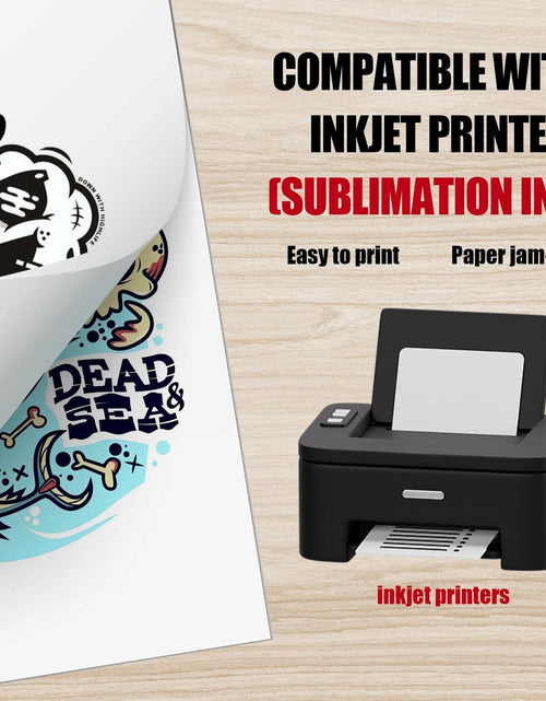 Load image into Gallery viewer, A-SUB Sublimation Paper 8.5x11in 120 Sheets 125gsm Heat Transfer Inkjet
