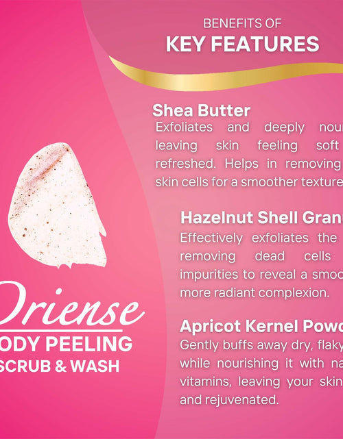 Load image into Gallery viewer, Oriense Body Scrub 16.9oz Spring Flowers Chamomile Hydrating New
